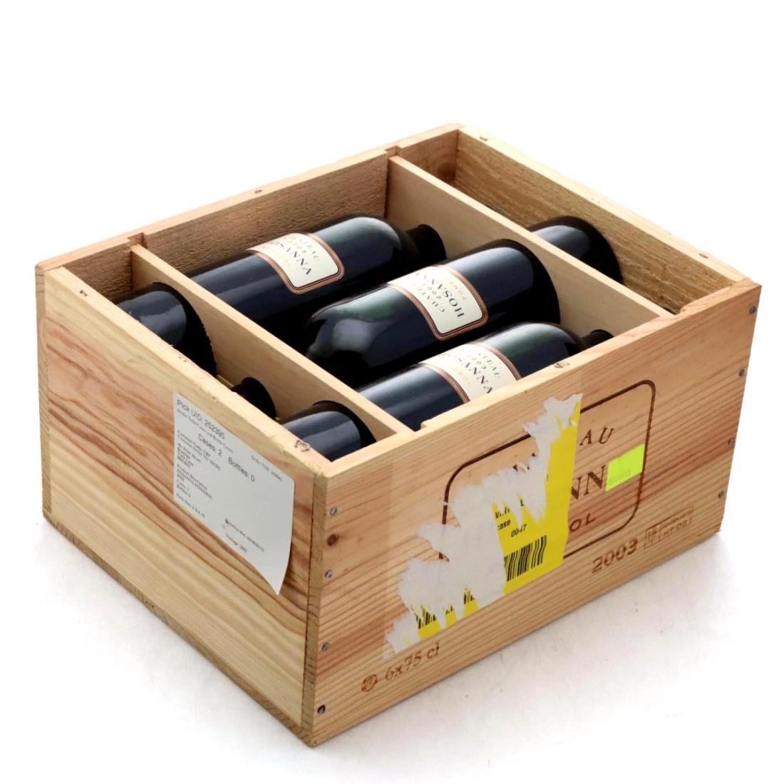 Image for Château​ Hosanna 2003 x 6