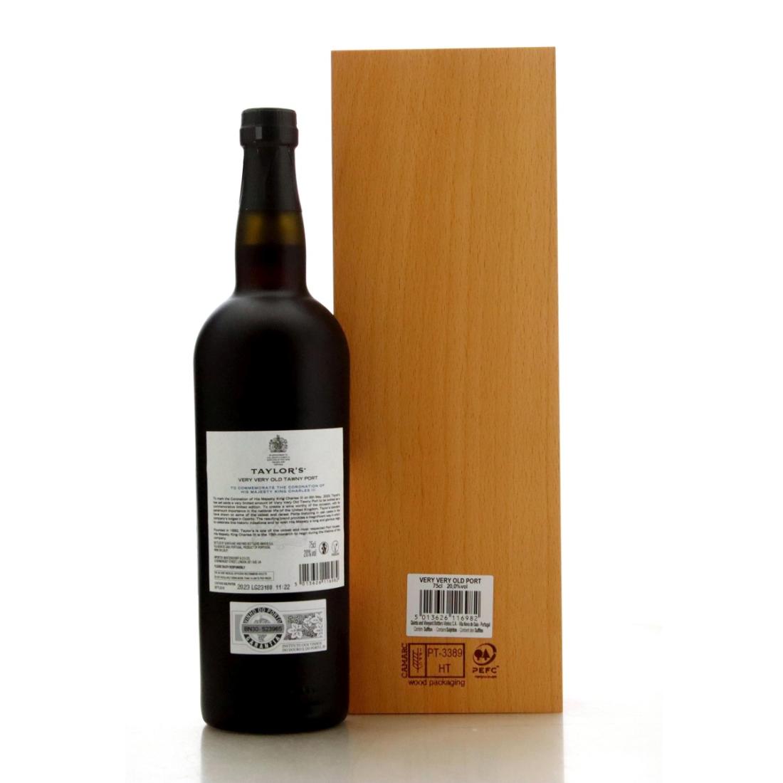 Image for Taylor's Very Very Old Tawny Port - King Charles III Coronation 2023