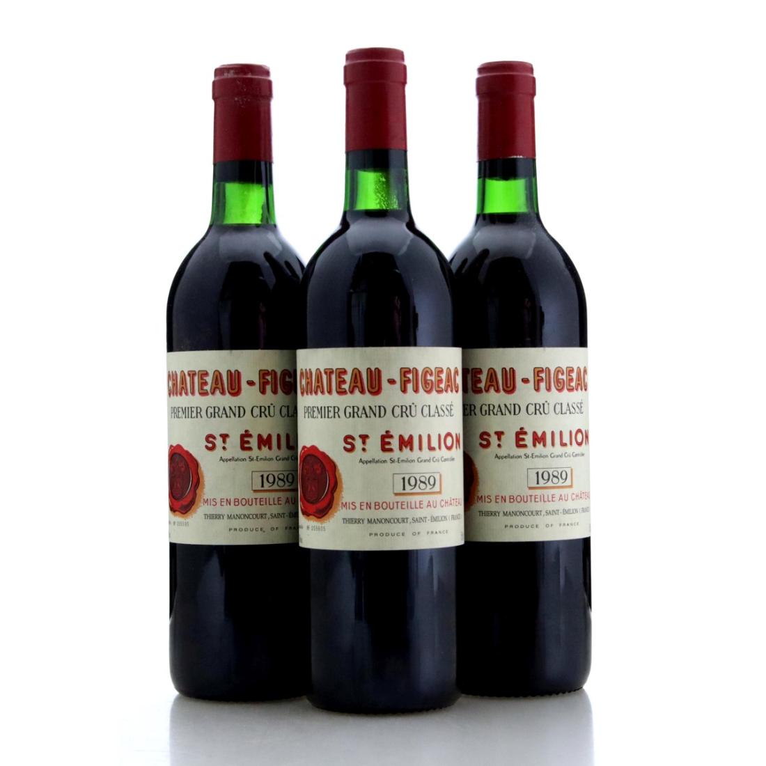 Image for Château Figeac 1989 x 3