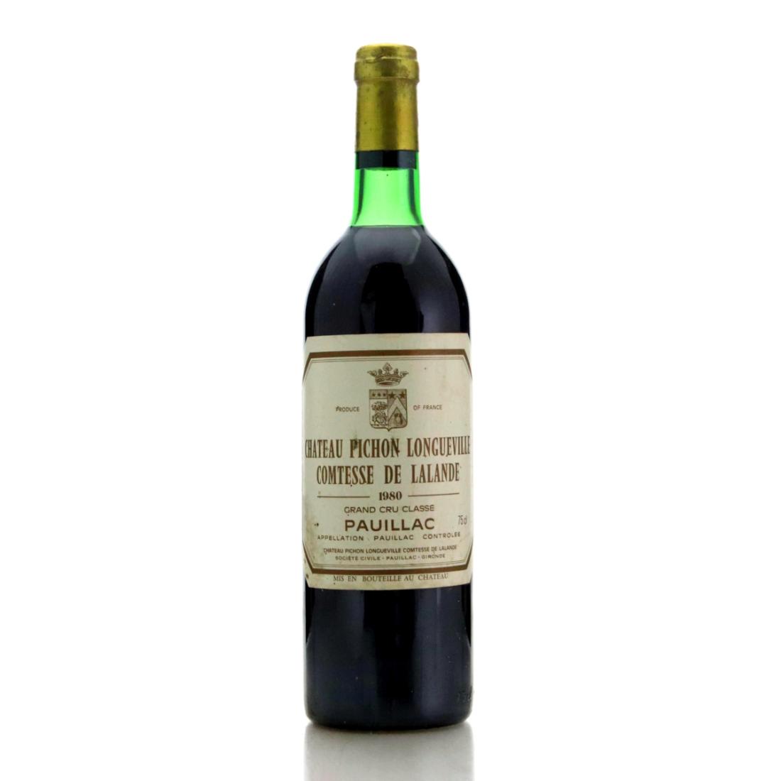 Château Pichon Longueville Comtesse de Lalande 1980