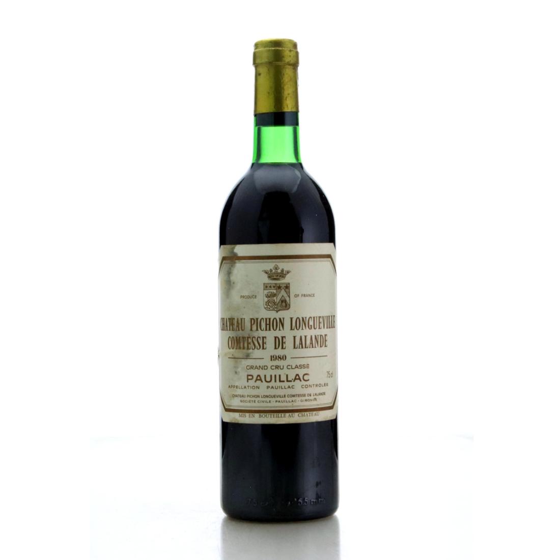 Image for Château Pichon Longueville Comtesse de Lalande 1980