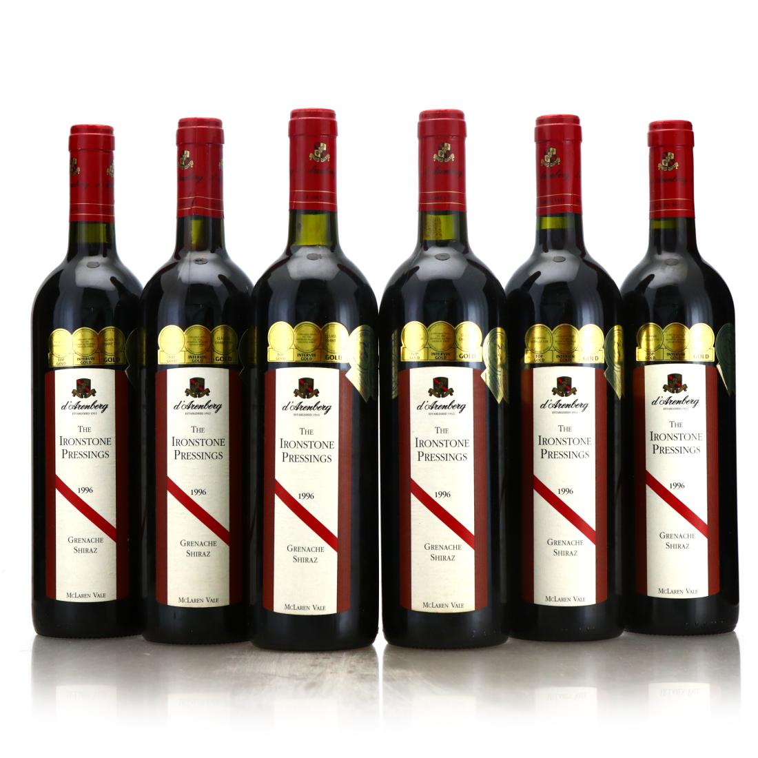 Image for d'Arenberg Ironstone Pressings Grenache-Shiraz 1996 McLaren Vale