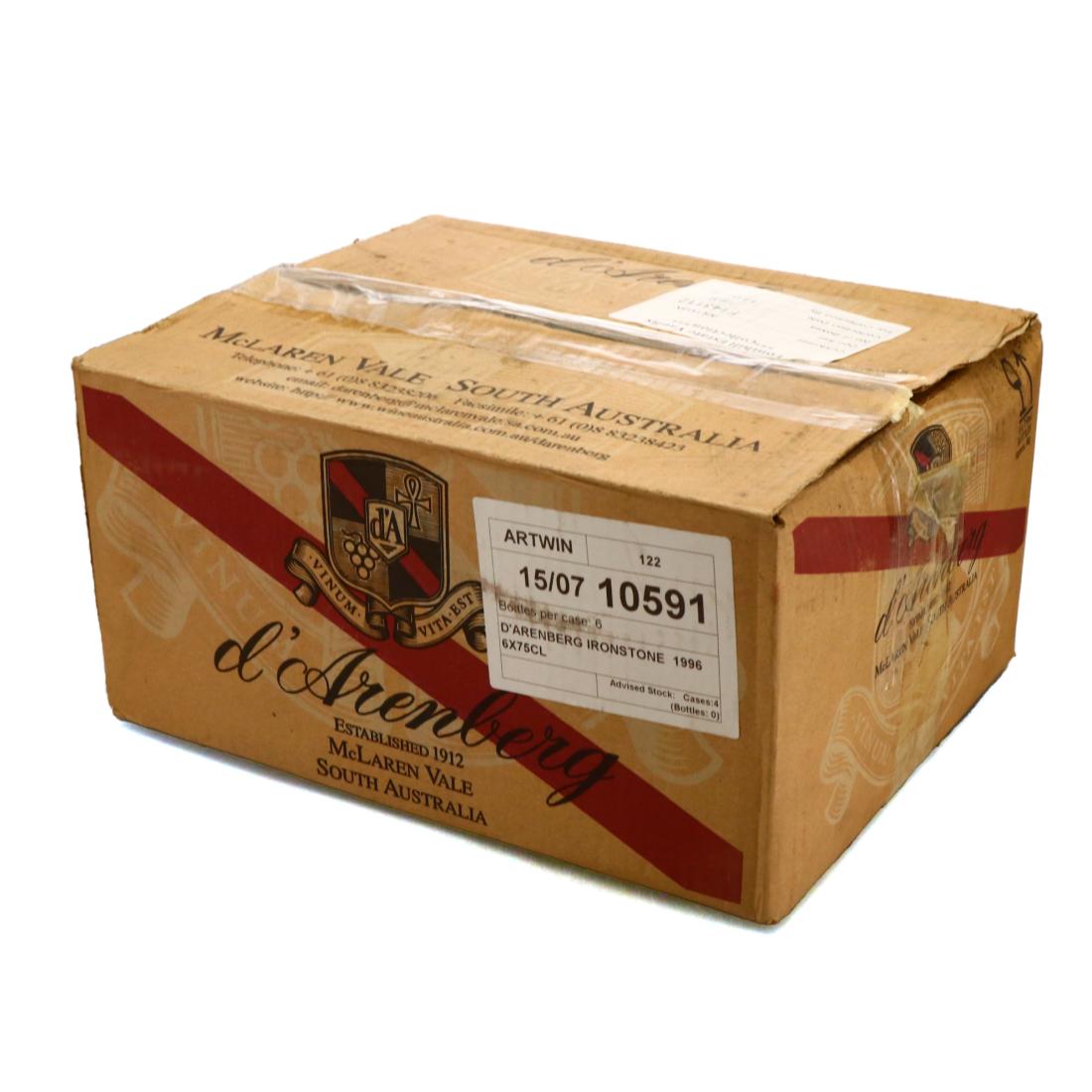 Image for d'Arenberg Ironstone Pressings Grenache-Shiraz 1996 McLaren Vale