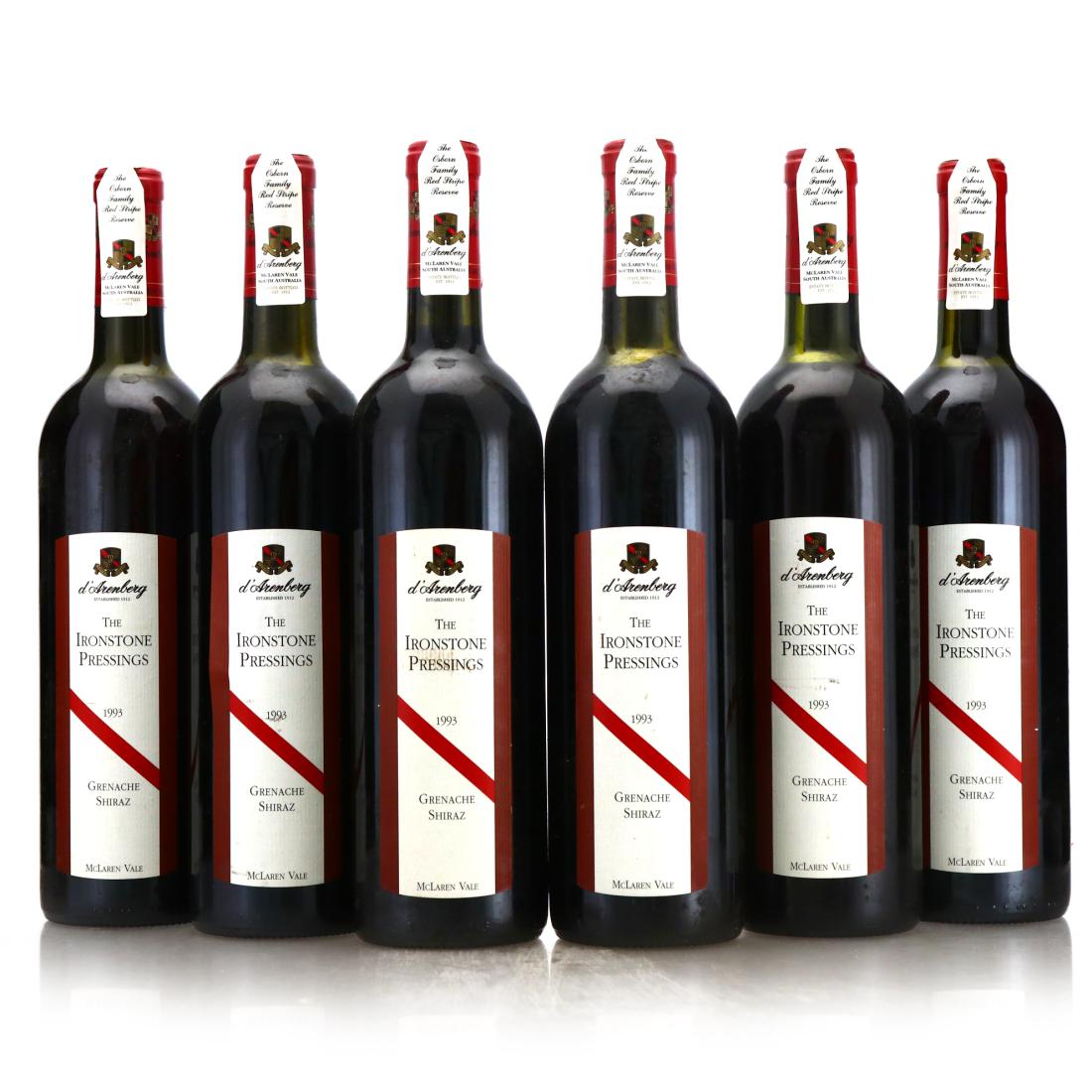Image for d'Arenberg Ironstone Pressings Grenache-Shiraz 1993 McLaren Vale