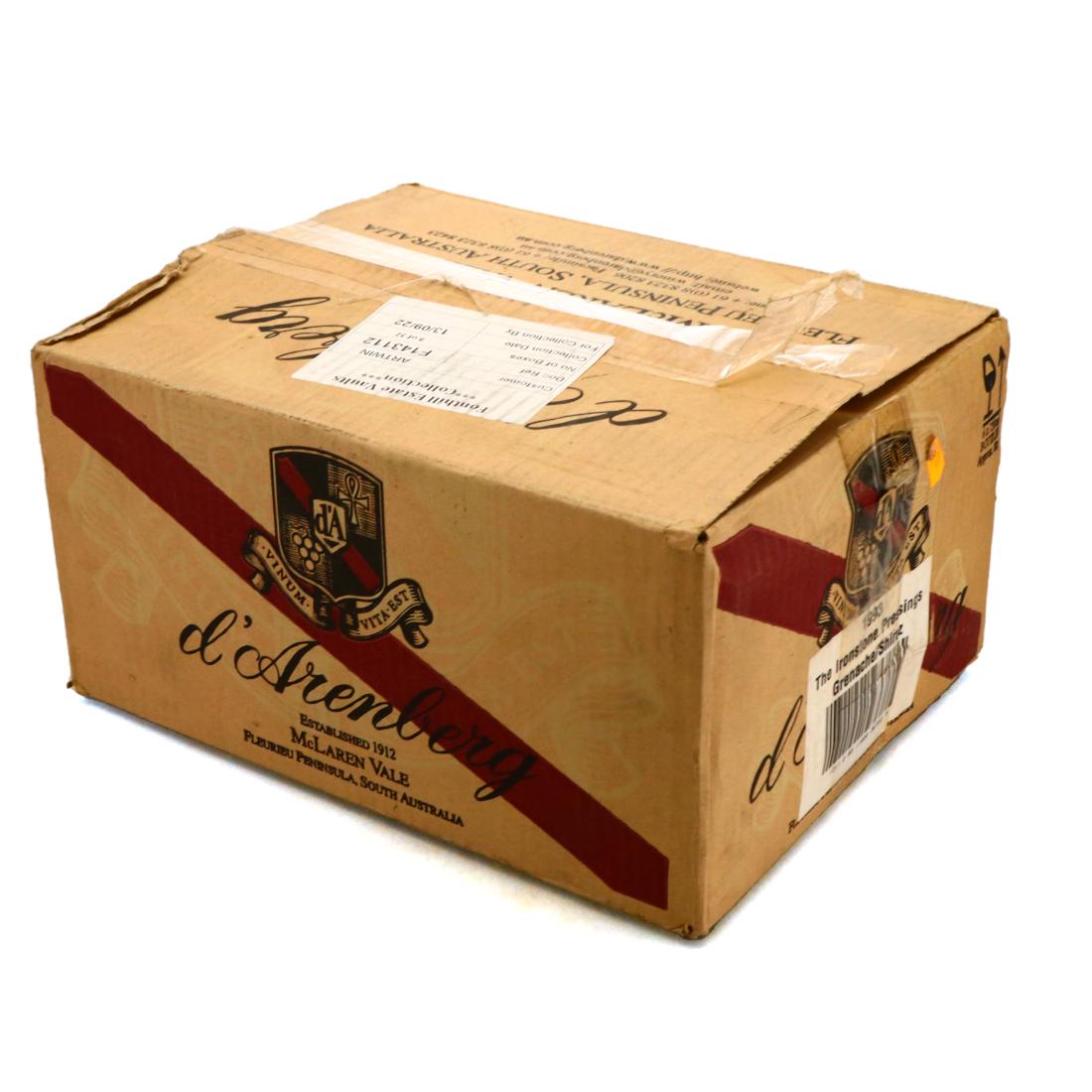 Image for d'Arenberg Ironstone Pressings Grenache-Shiraz 1993 McLaren Vale