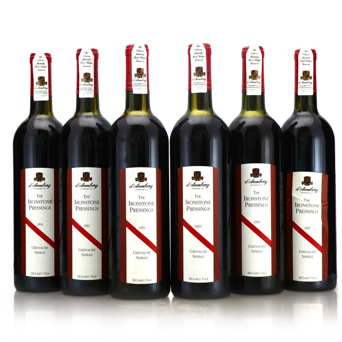 Image for d'Arenberg Ironstone Pressings Grenache-Shiraz 1993 McLaren Vale