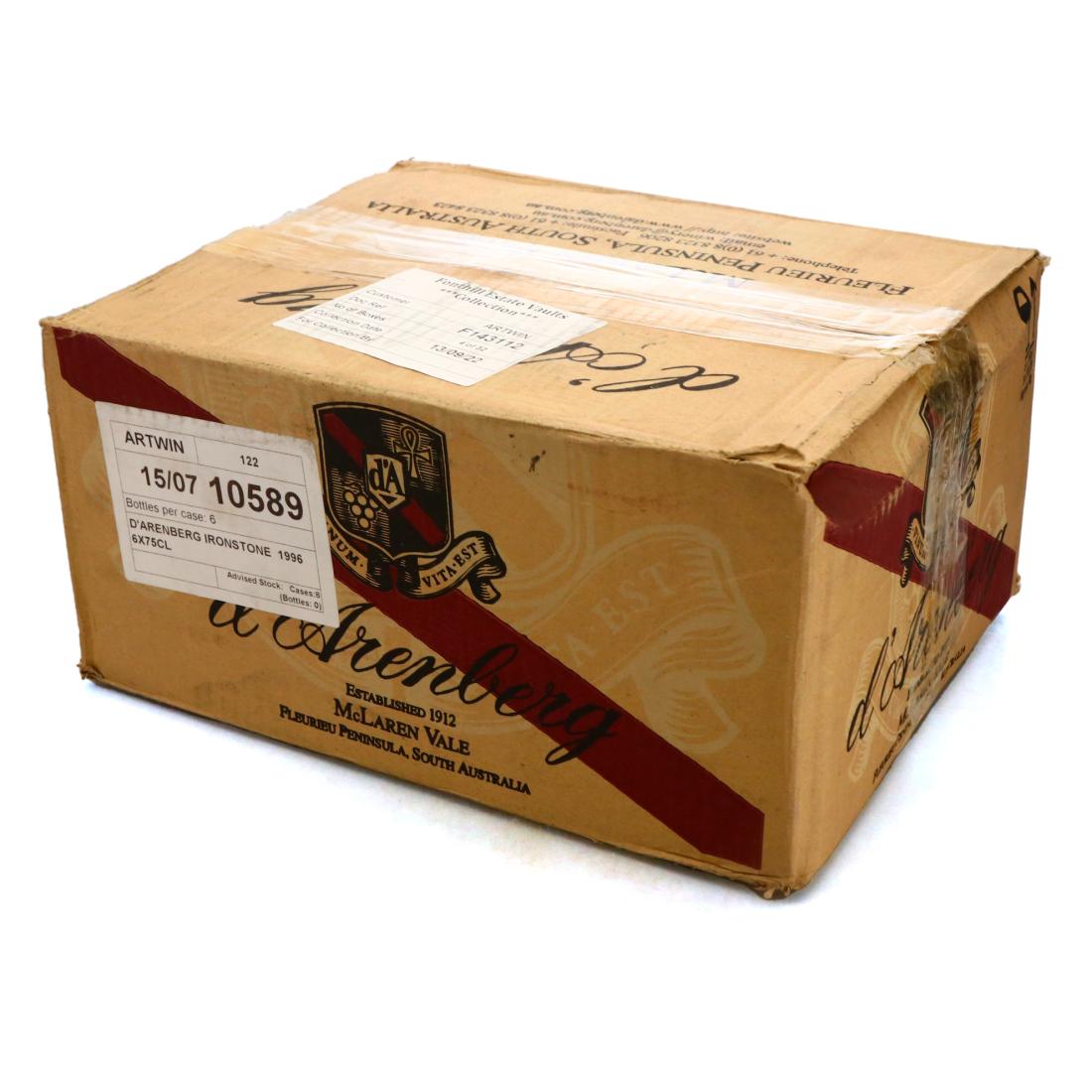 Image for d'Arenberg Ironstone Pressings Grenache-Shiraz 1996 McLaren Vale