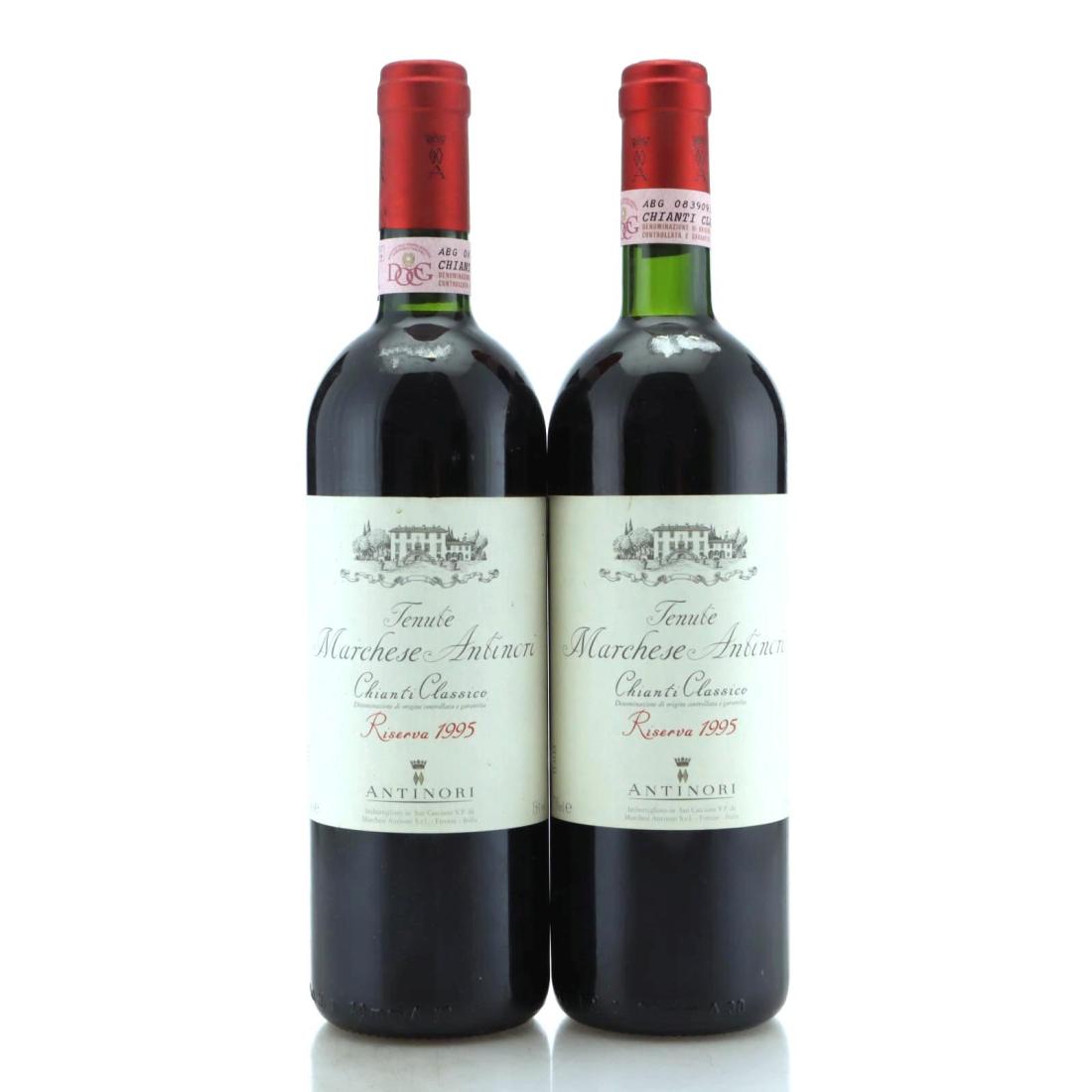 Image for Marchese Antinori 1995 Chianti Classico Riserva x 2
