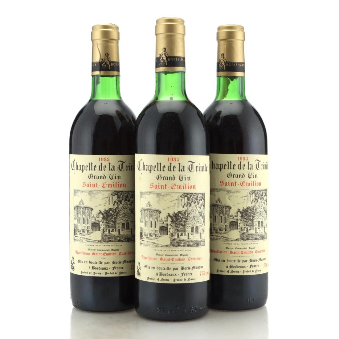 Image for Borie-Manoux Chapelle de la Trinite 1983 x 3