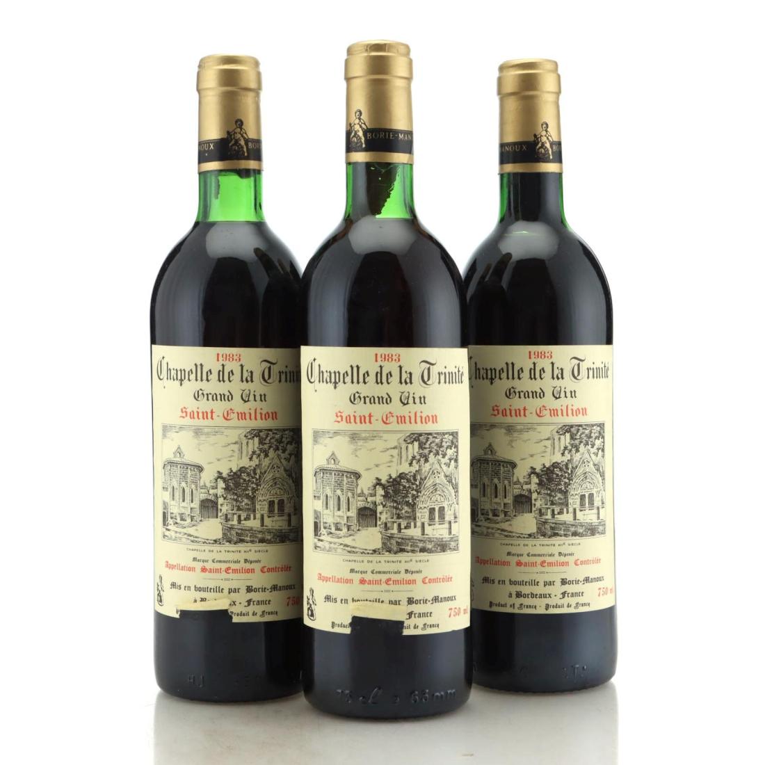 Image for Borie-Manoux Chapelle de la Trinite 1983 x 3