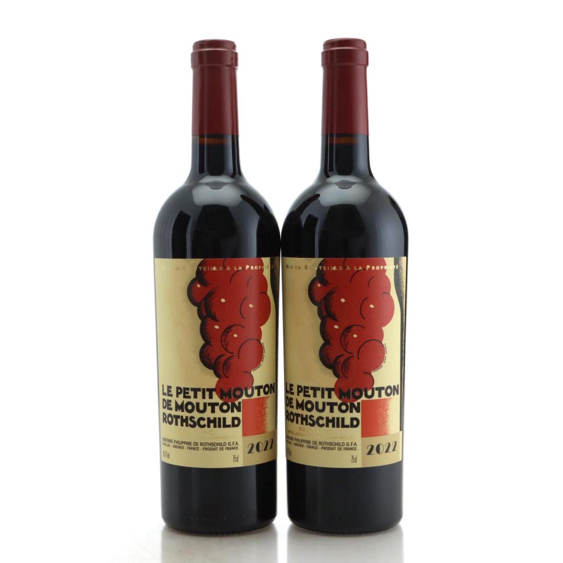 Image for Le Petit Mouton de Mouton-Rothschild 2022 x 2