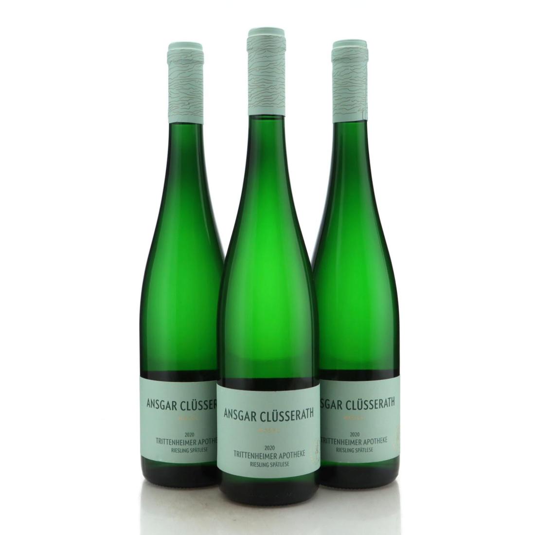 Image for Weingut Ansgar Clüsserath Trittenheimer Apotheke Riesling Spätlese 2020 x 3