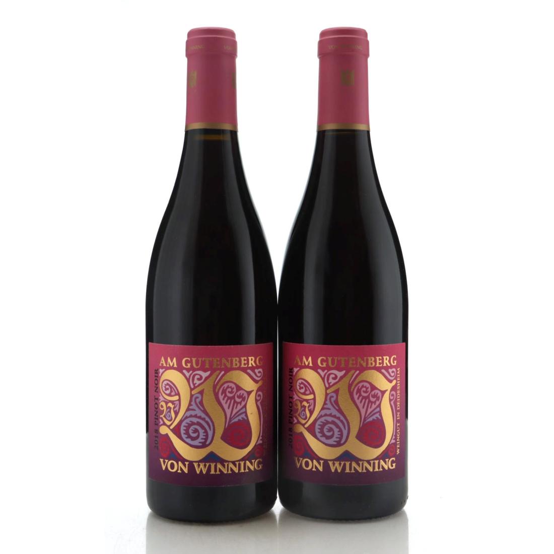Image for Weingut von Winning 'Am Gutenberg' Pinot Noir 2018 x 2