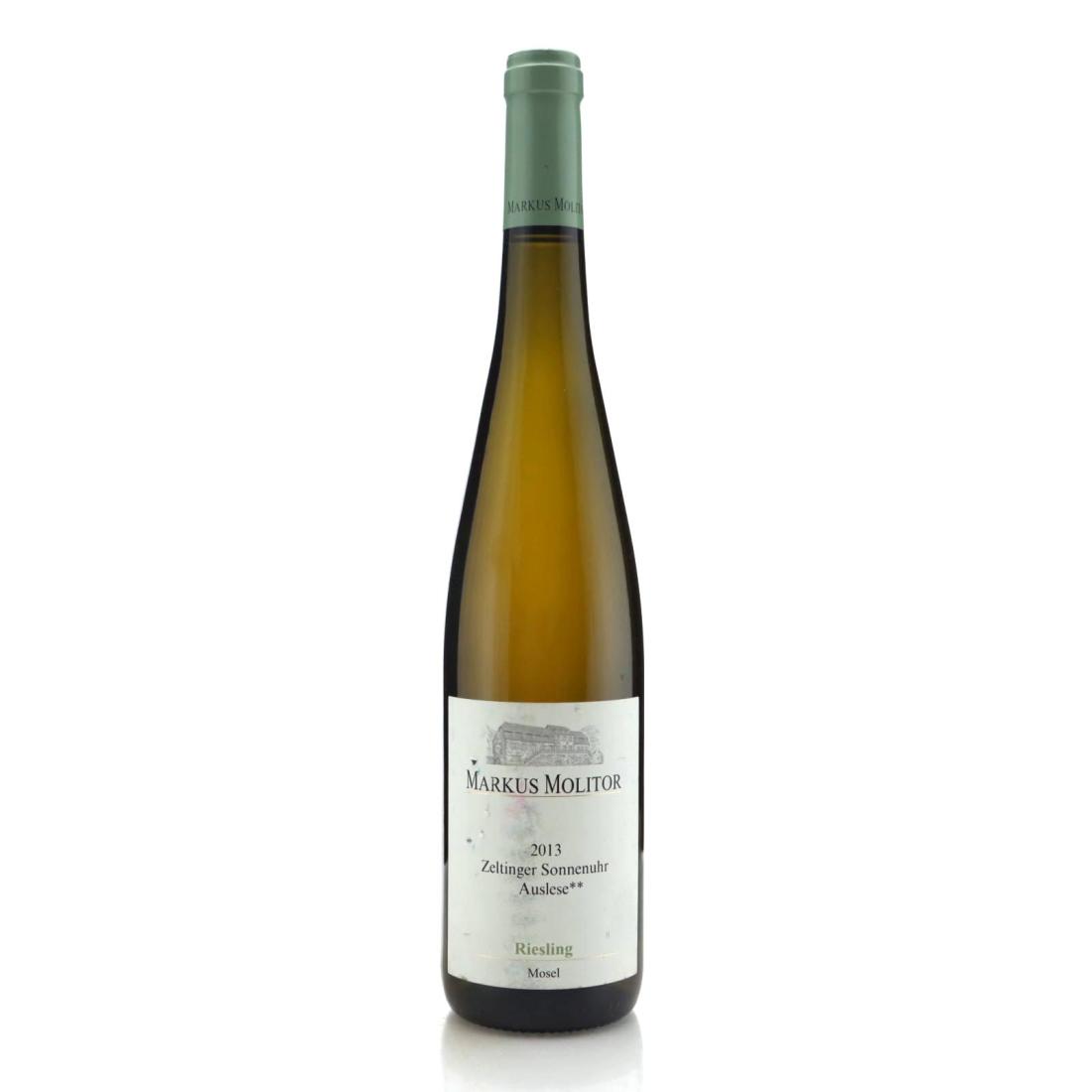 Image for Markus Molitor Zeltinger Sonnenuhr Riesling Auslese ** 2013