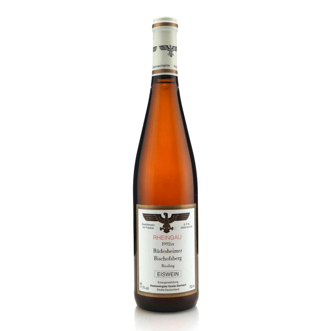 Image for Kloster Eberbach Rüdescheimer Bischofsberg Riesling Eiswein 1992