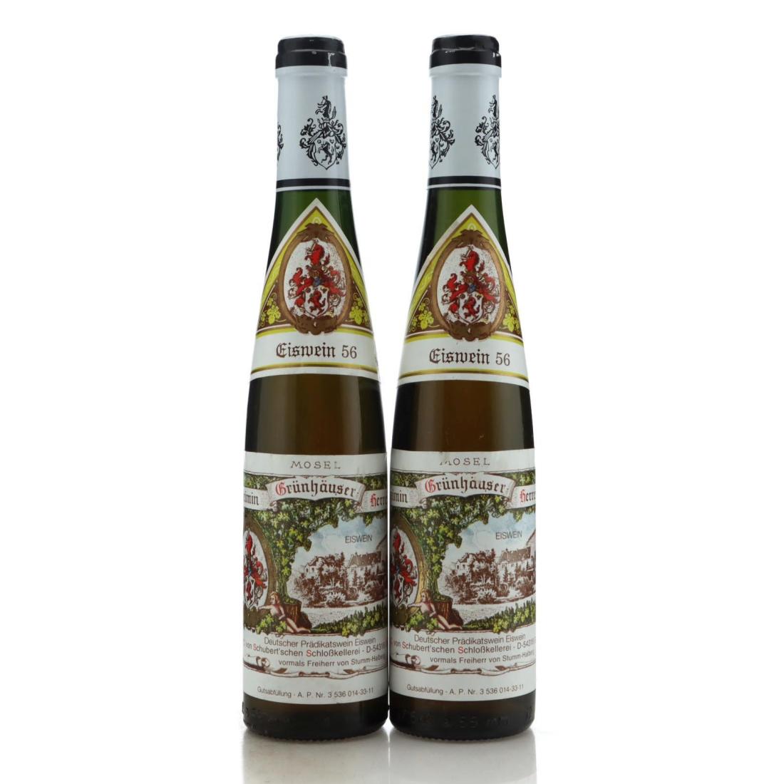 Image for Maximin Grünhäuser Herrenberg Riesling Eiswein 2010 x 2 / Half Bottle