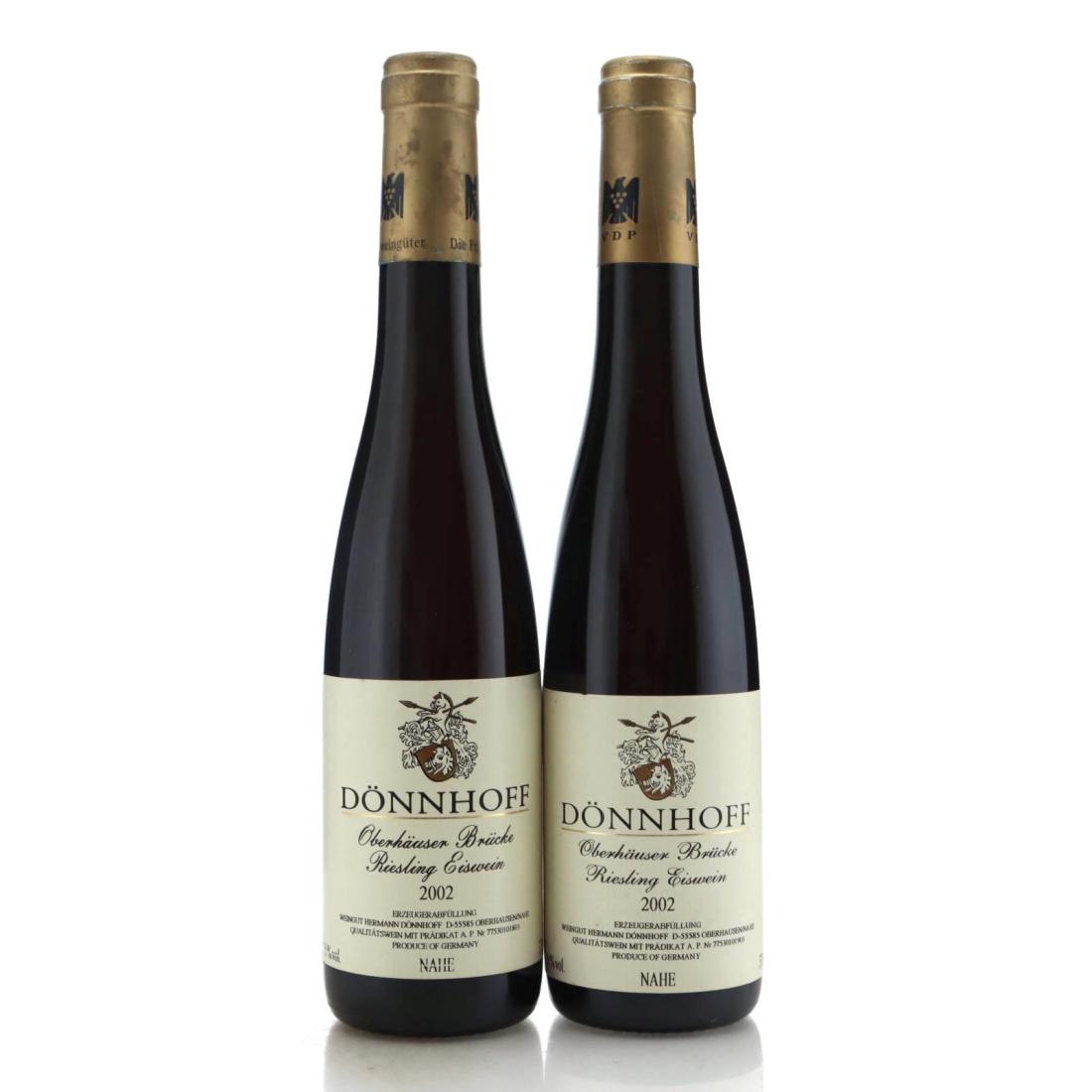 Image for Dönnhoff Oberhäuser Brücke Riesling Eiswein 2002 x 2 / Half Bottle