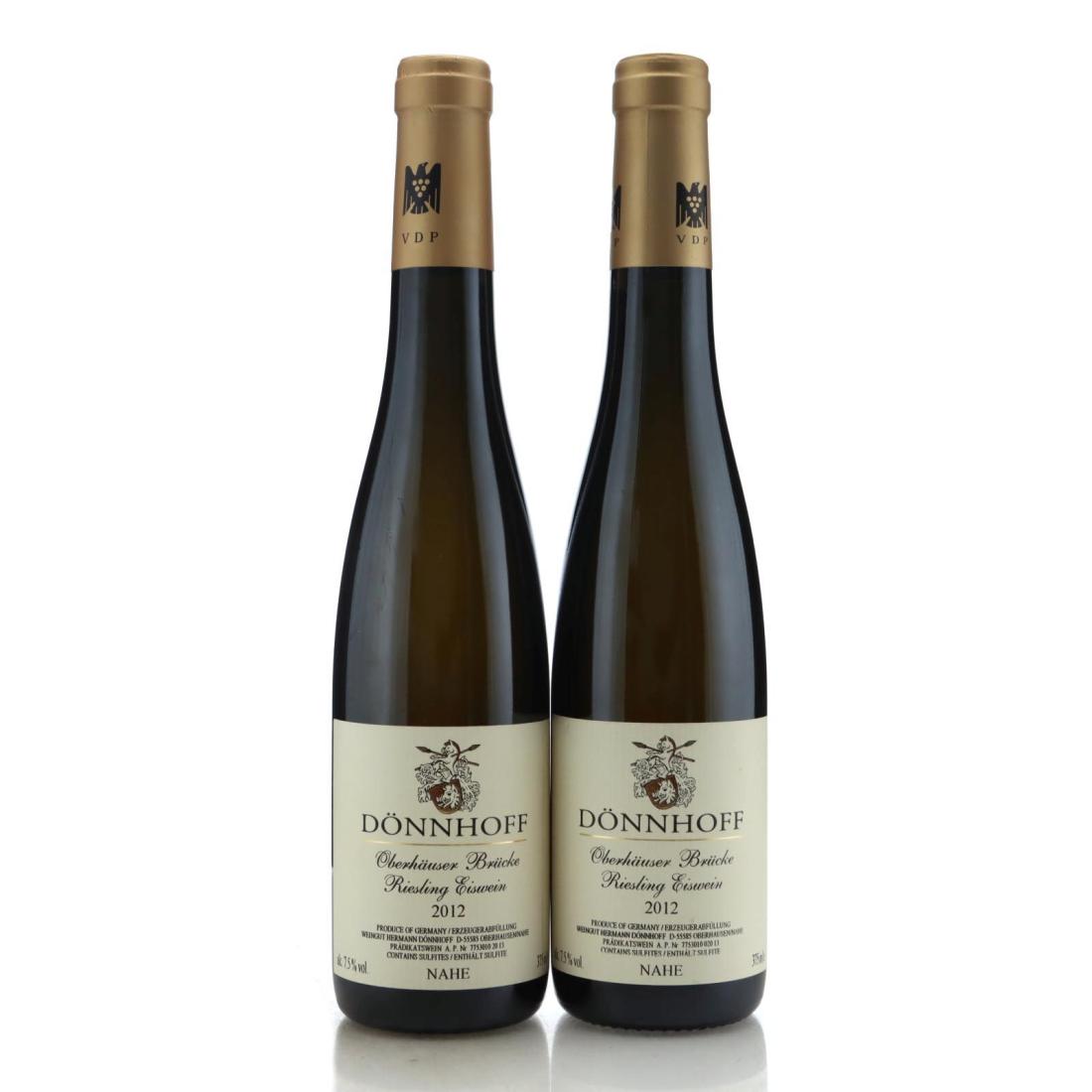 Image for Dönnhoff Oberhäuser Brücke Riesling Eiswein 2012 x 2 / Half Bottle