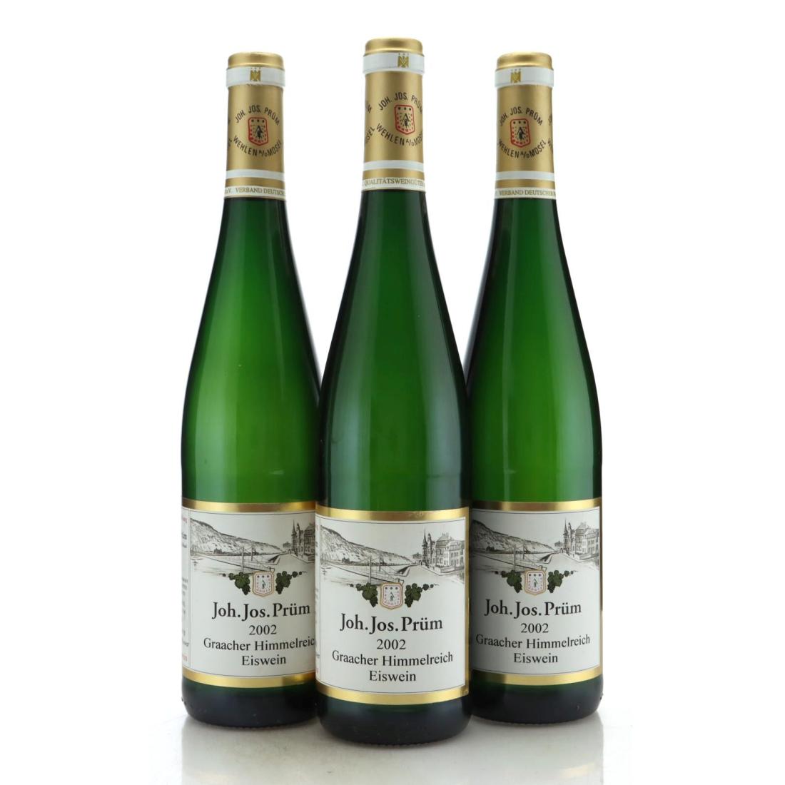 Image for Joh. Jos. Prüm Graacher Himmelreich Eiswein 2002 x 3