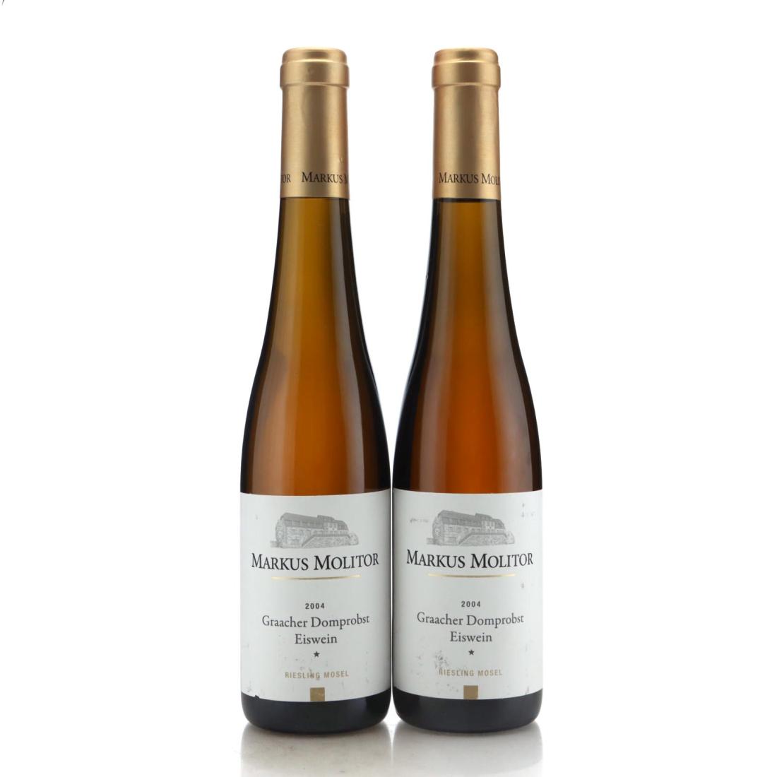 Image for Markus Molitor Graacher Domprobst Riesling Eiswein * 2004 x 2 / Half Bottle