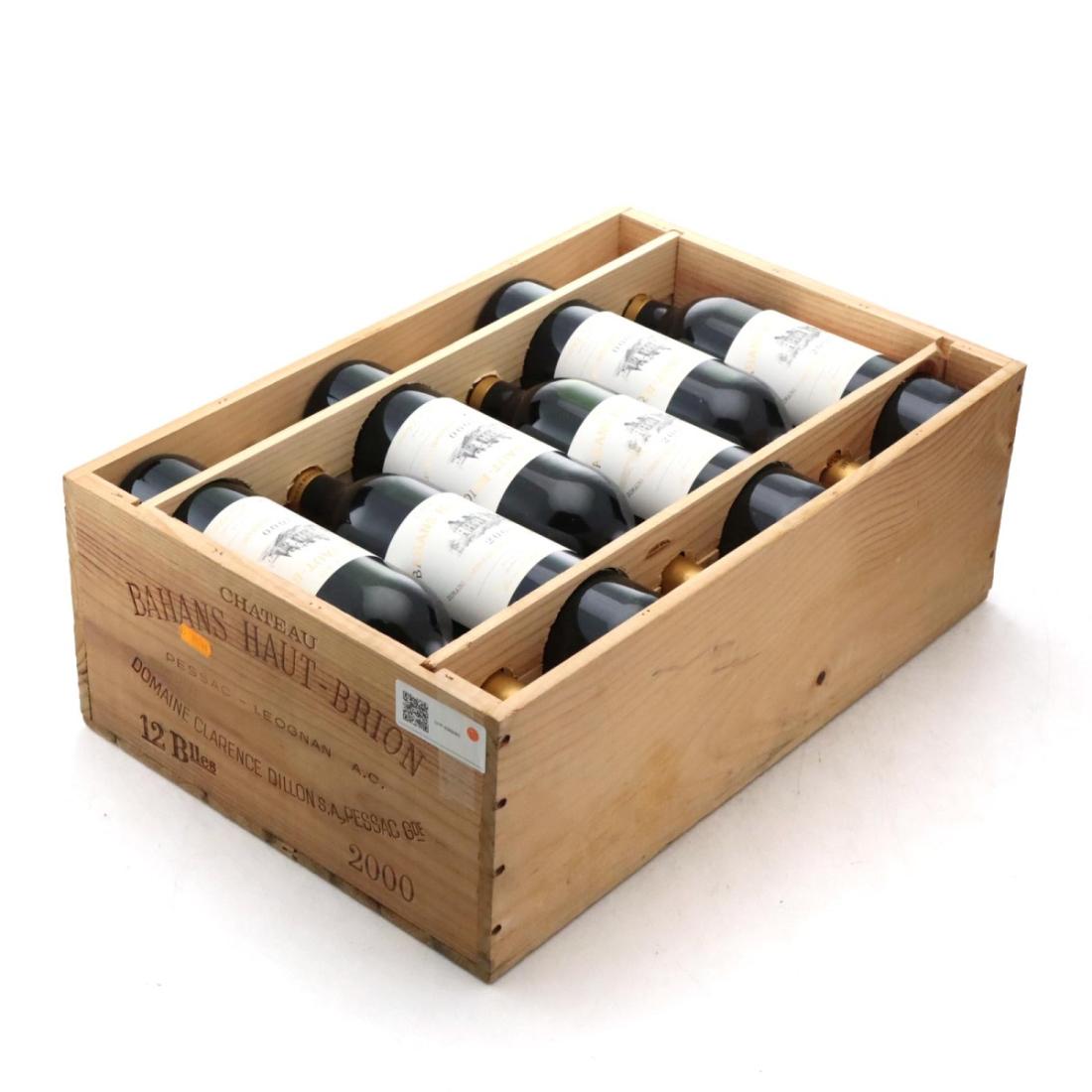 Image for Château Bahans Haut-Brion 2000 x 12