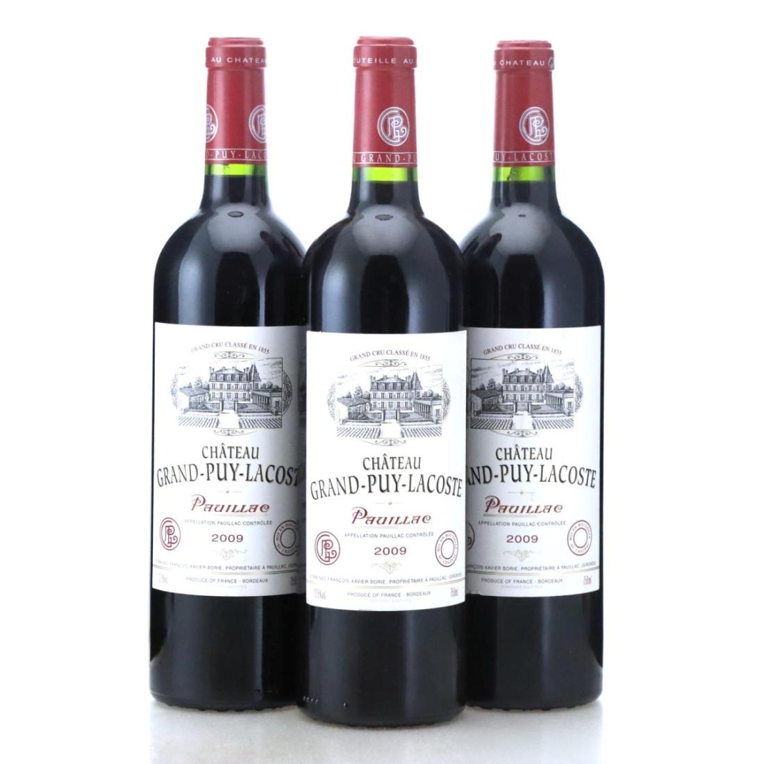 Image for Château Grand-Puy-Lacoste 2009 x 3