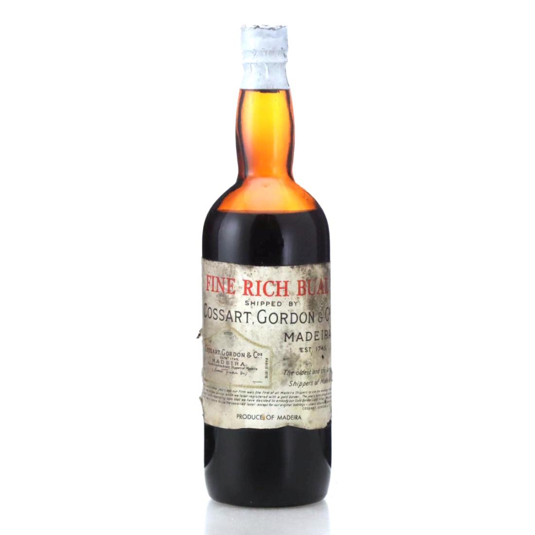 Cossart Gordon & Co. Fine Rich Baul Madeira