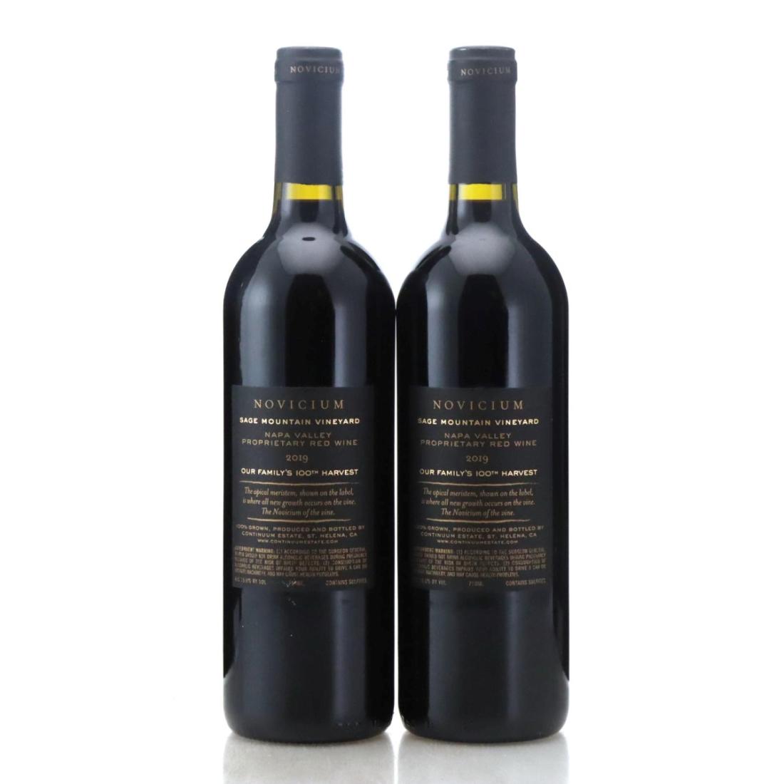 Image for Continuum Novicium Sage Mountain Vineyard 2019 x 2