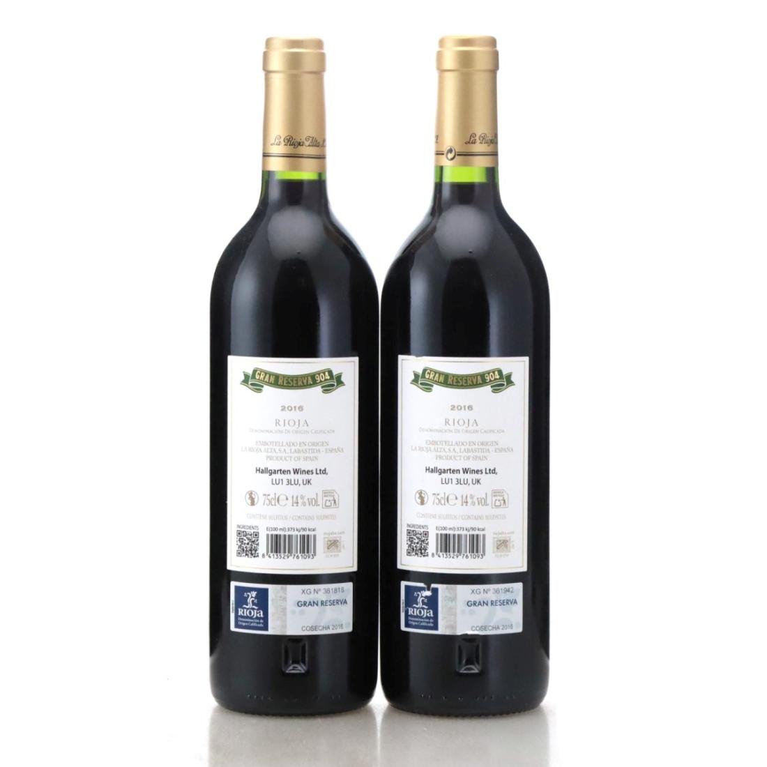 La Rioja Alta 904 2016 x 2