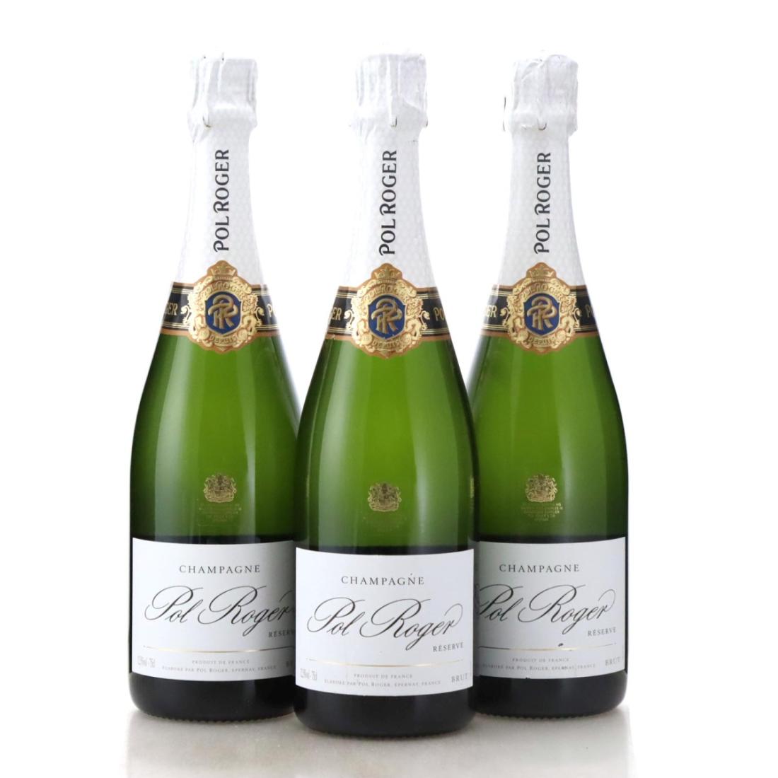 Image for Pol Roger Brut Réserve Brut Champagne x 3