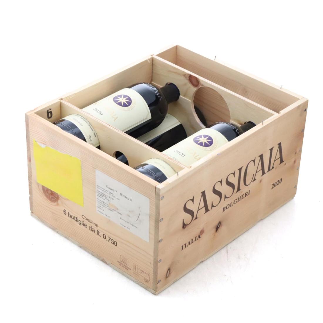 Image for Tenuta San Guido Sassicaia 2020 x 4