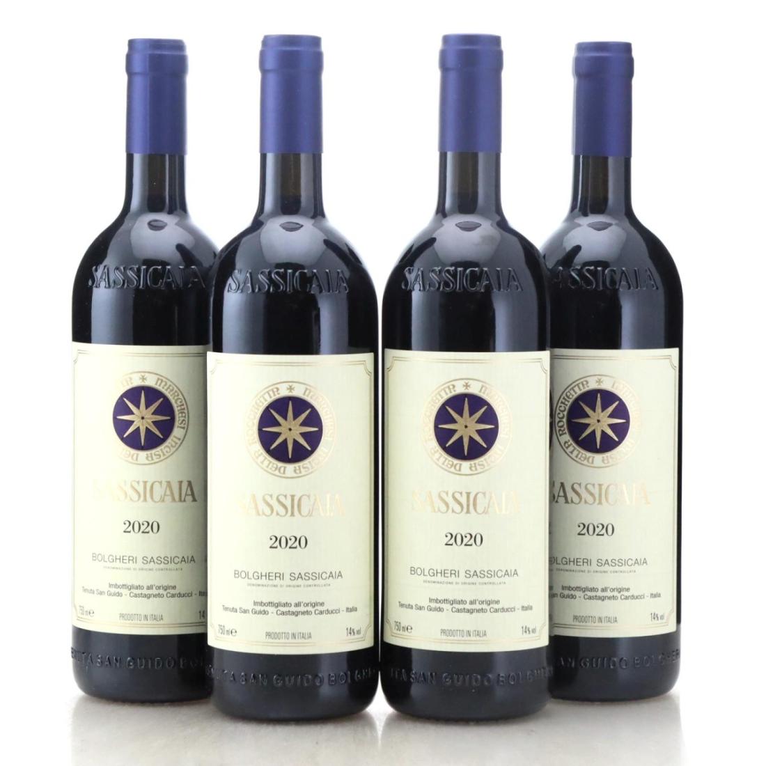 Tenuta San Guido Sassicaia 2020 x 4