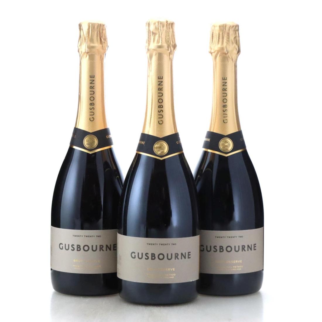 Image for Gusbourne Brut Reserve 2022 Vintage Sparkling x 3