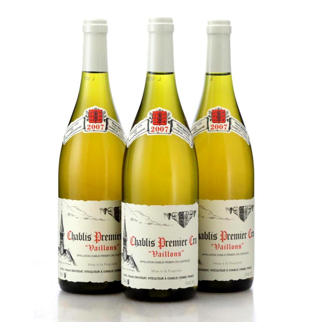 Image for Vincent Dauvissat Vaillons 2007 x 3