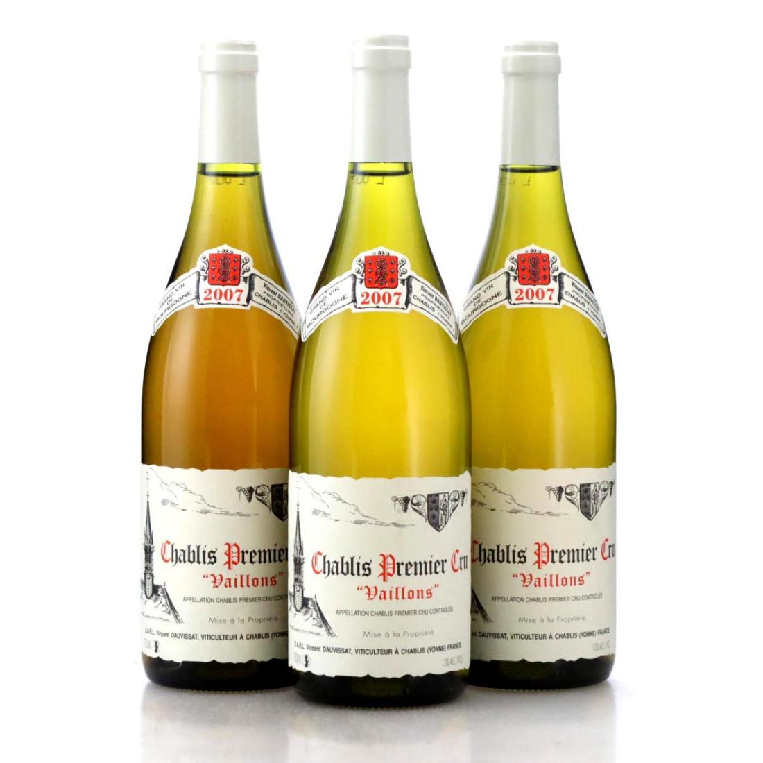 Image for Vincent Dauvissat Vaillons 2007 x 3