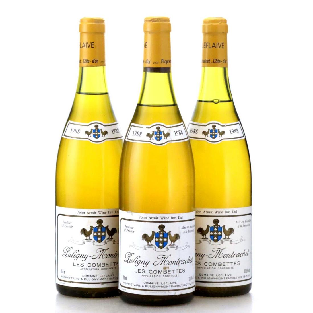 Image for Domaine Leflaive Les Combettes 1988 x 3