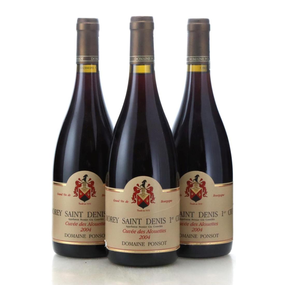 Image for Domaine Ponsot Cuvée des Alouettes 2004 x 3