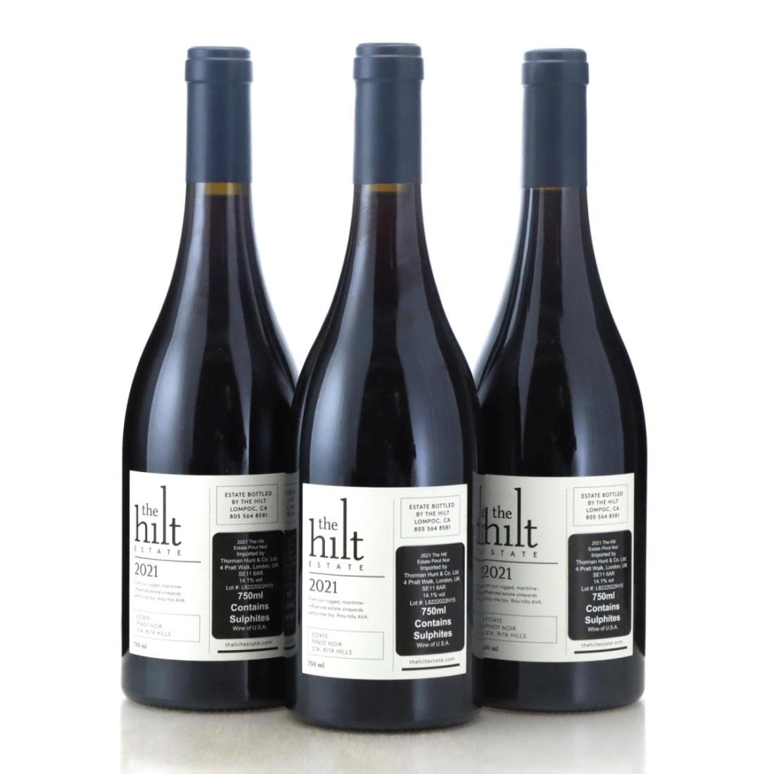 Image for The Hilt Estate Pinot Noir 2021 x 3