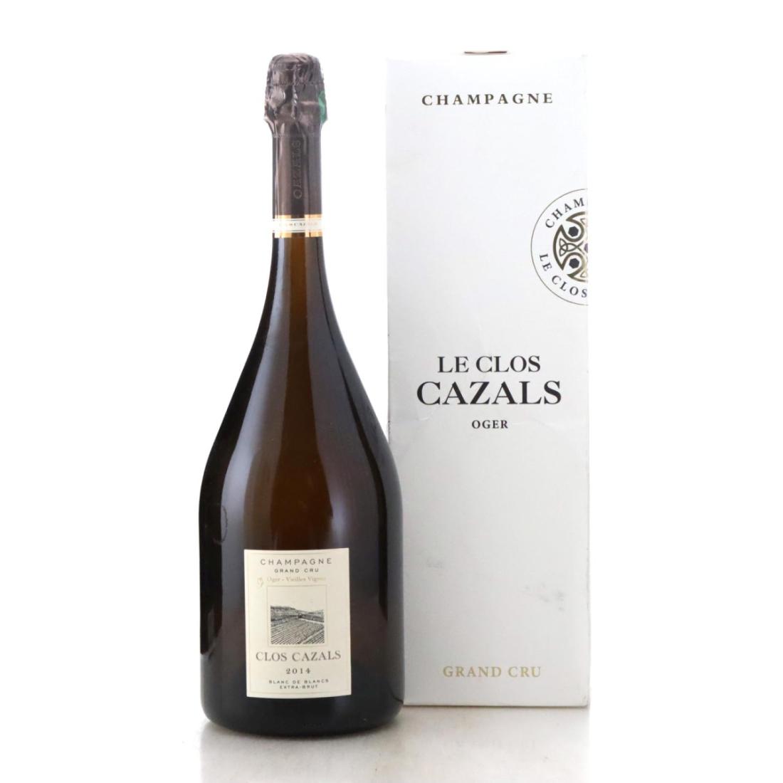 Image for Claude Cazals Clos Cazals Blanc-de-Blancs Extra Brut 2014 Vintage Champagne / Magnum