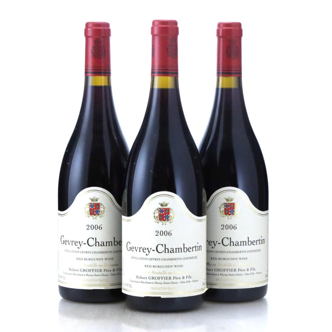 Image for Robert Groffier Père & Fils 2006 x 3