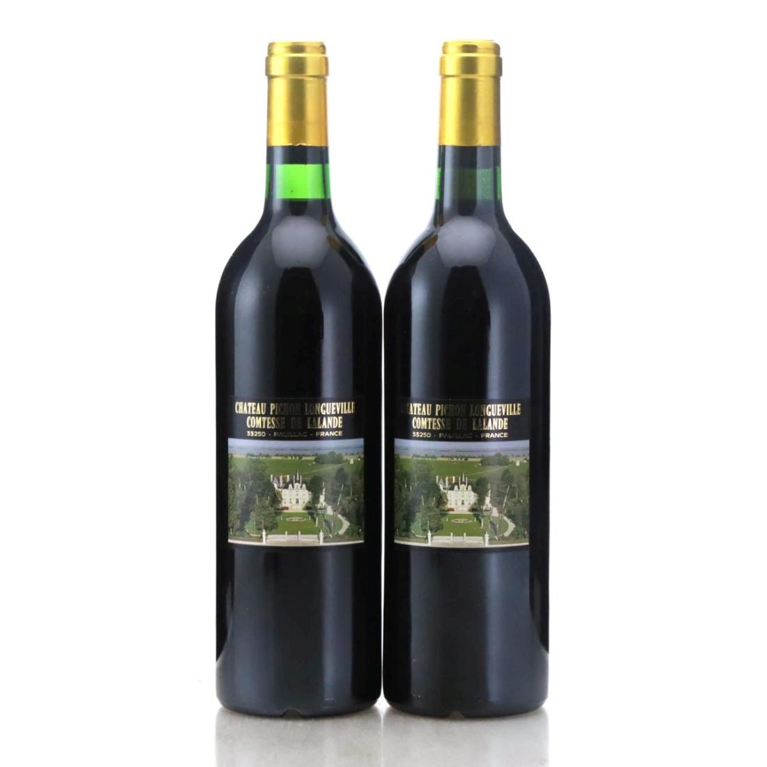 Château Pichon‑Longueville Comtesse de Lalande 1990 x 2