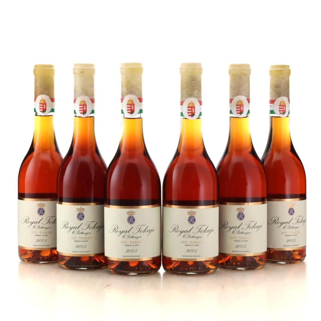 Royal Tokaji Szt. Tamaz 6 Puttonyos 2005 Tokaji Aszu / Half Litre x 6