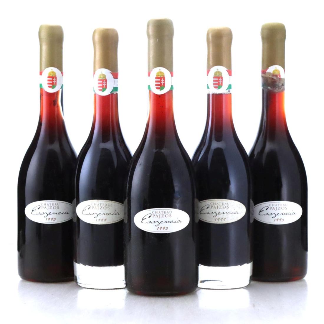 Chateau Pajzos Eszencia 1999 Tokaji Eszencia / Half Litre x 5