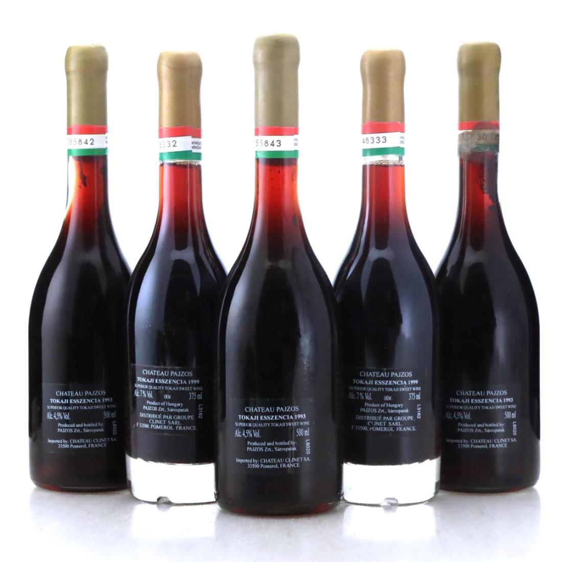 Chateau Pajzos Eszencia 1999 Tokaji Eszencia / Half Litre x 5