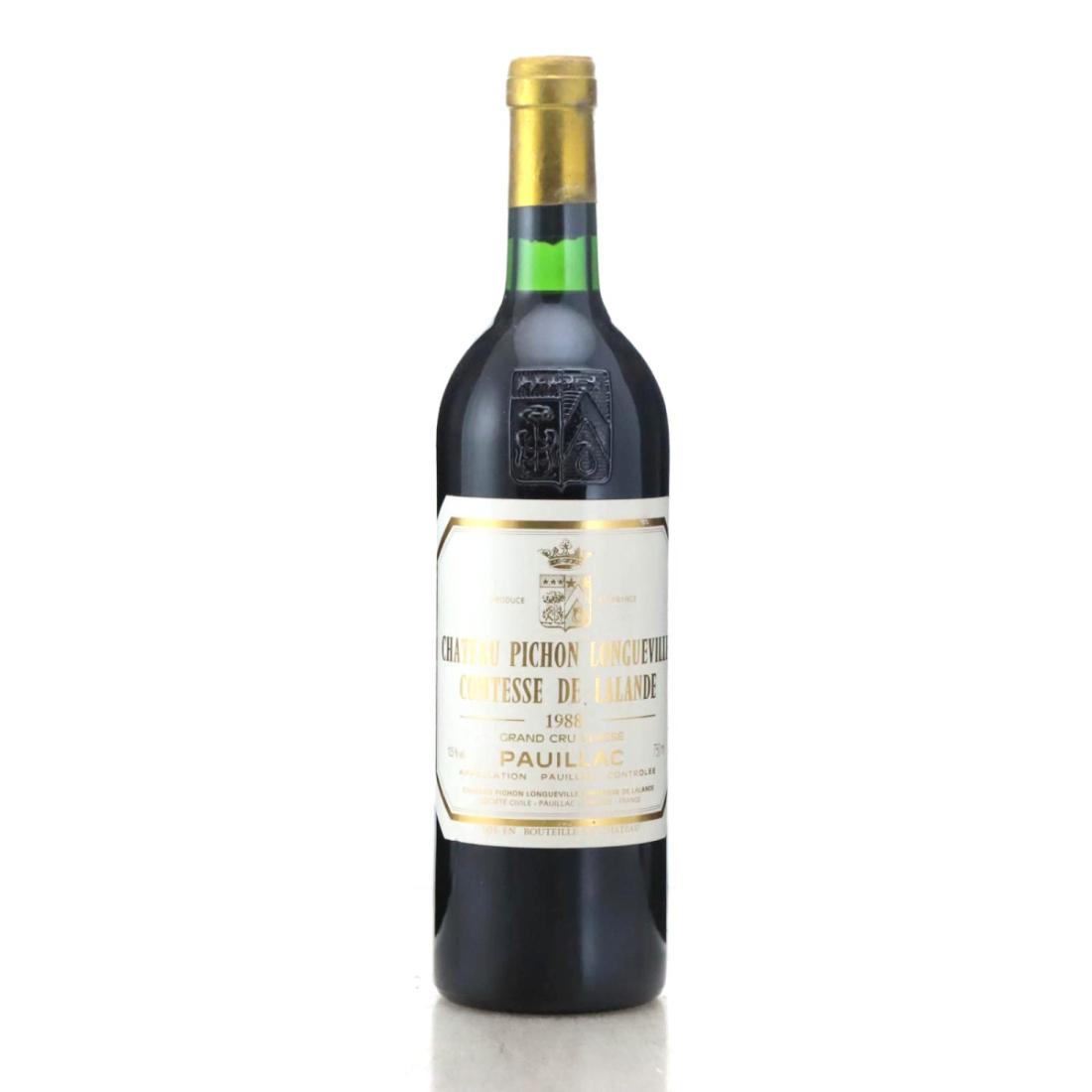 Image for Château Pichon-Longueville Comtesse de Lalande 1988