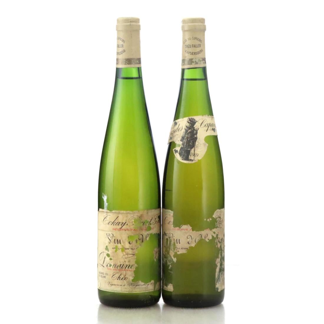 Domaine Weinbach Clos des Capucins Tokay Pinot Gris 1989 Alsace x 2
