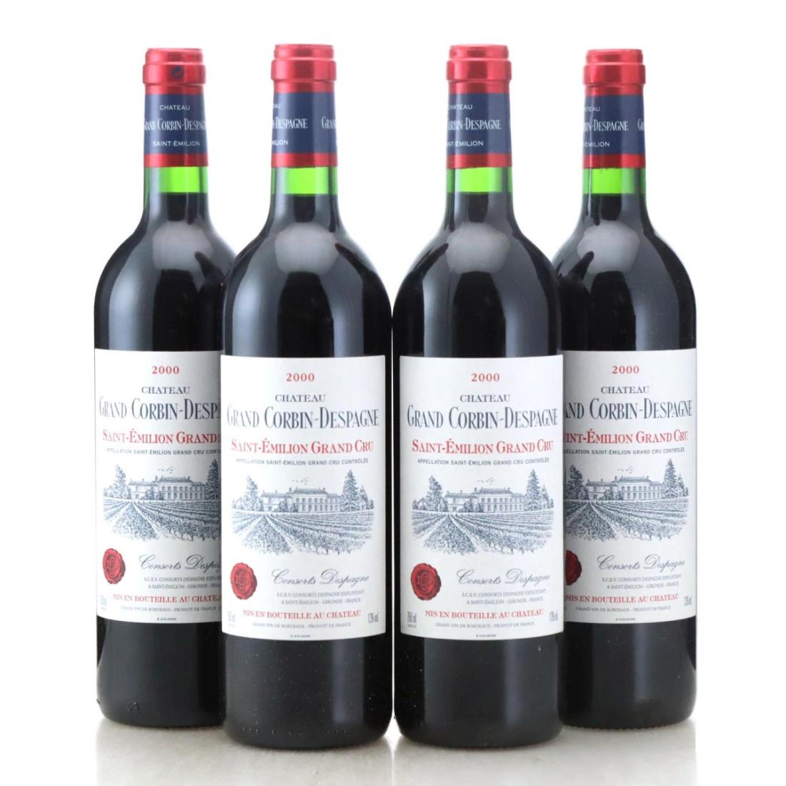 Château Grand Corbin-Despagne 2000 x 4