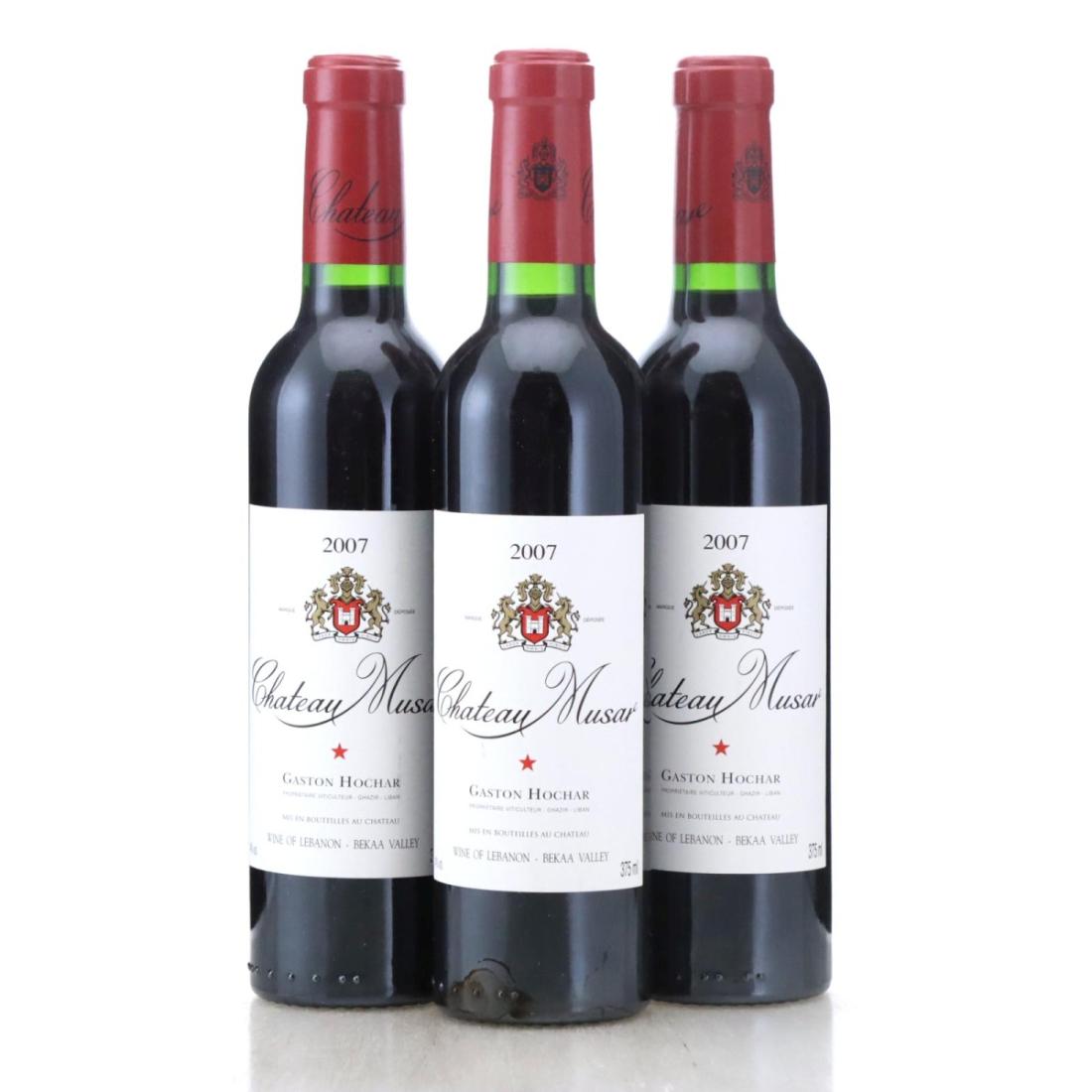 Image for Château Musar 2007 x 3 / half-bottle