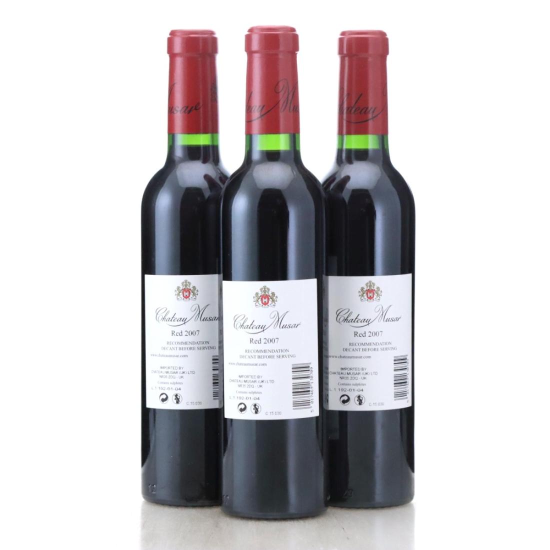Image for Château Musar 2007 x 3 / half-bottle