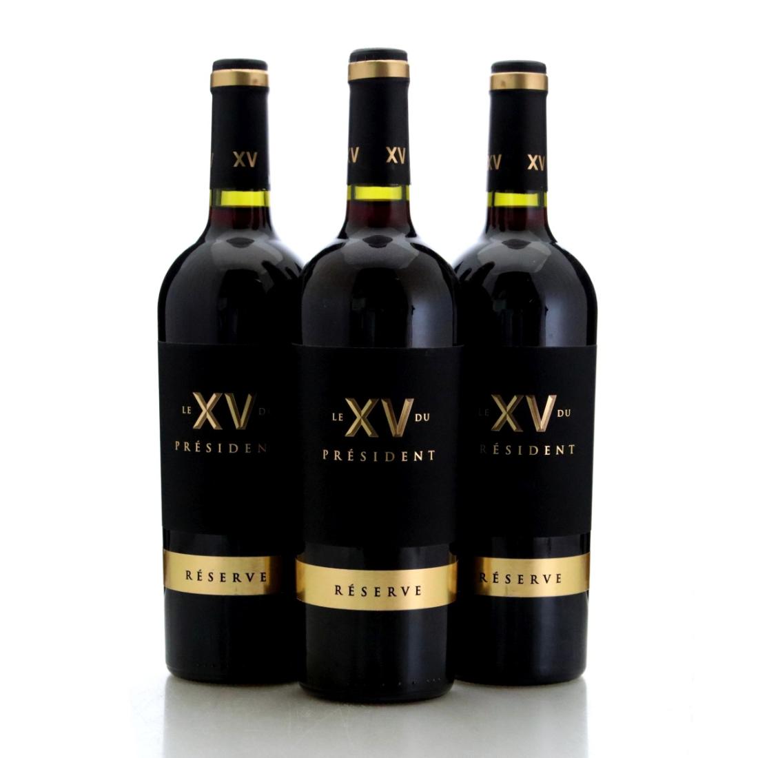 Le XV du President Reserve 2021 Pays d'Oc x 3